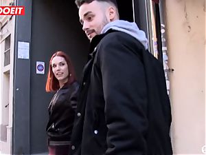 Spanish pornstar tempts random dude into fuck-fest on cam